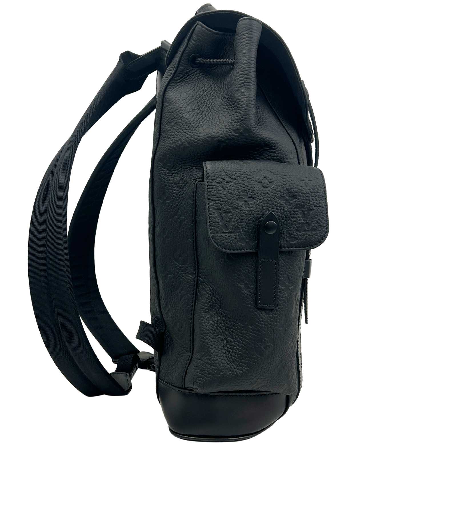Mochila, 2.200&euro;, Bolso, Negro, Animal - Piel, Vista lateral